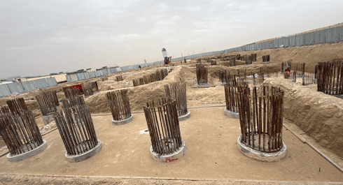 Damac Riverside Views - Capri 1 construction site, Land Department inspection photo 6, 22 September 2026