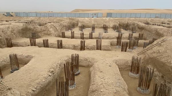 Damac Riverside Views - Indigo 1 construction site, Land Department inspection photo 2, 11 April 2026