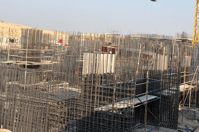 Damac Riverside Views - Indigo 1 construction site, Land Department inspection photo 4, 30 September 2026
