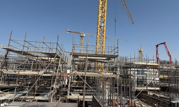 Damac Riverside Views - Indigo 1 construction site, Land Department inspection photo 3, 30 September 2026