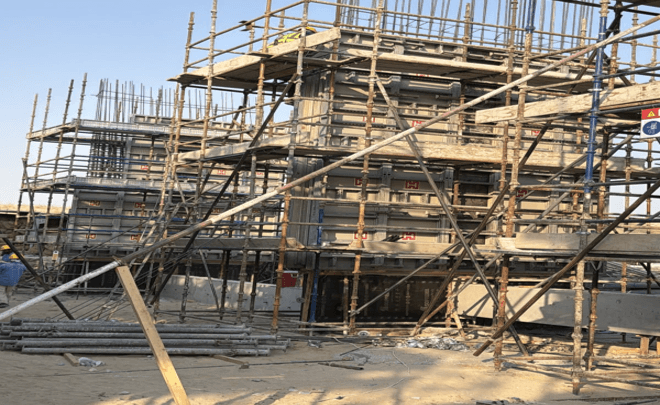 Damac Riverside Views - Indigo 1 construction site, Land Department inspection photo 1, 30 September 2026