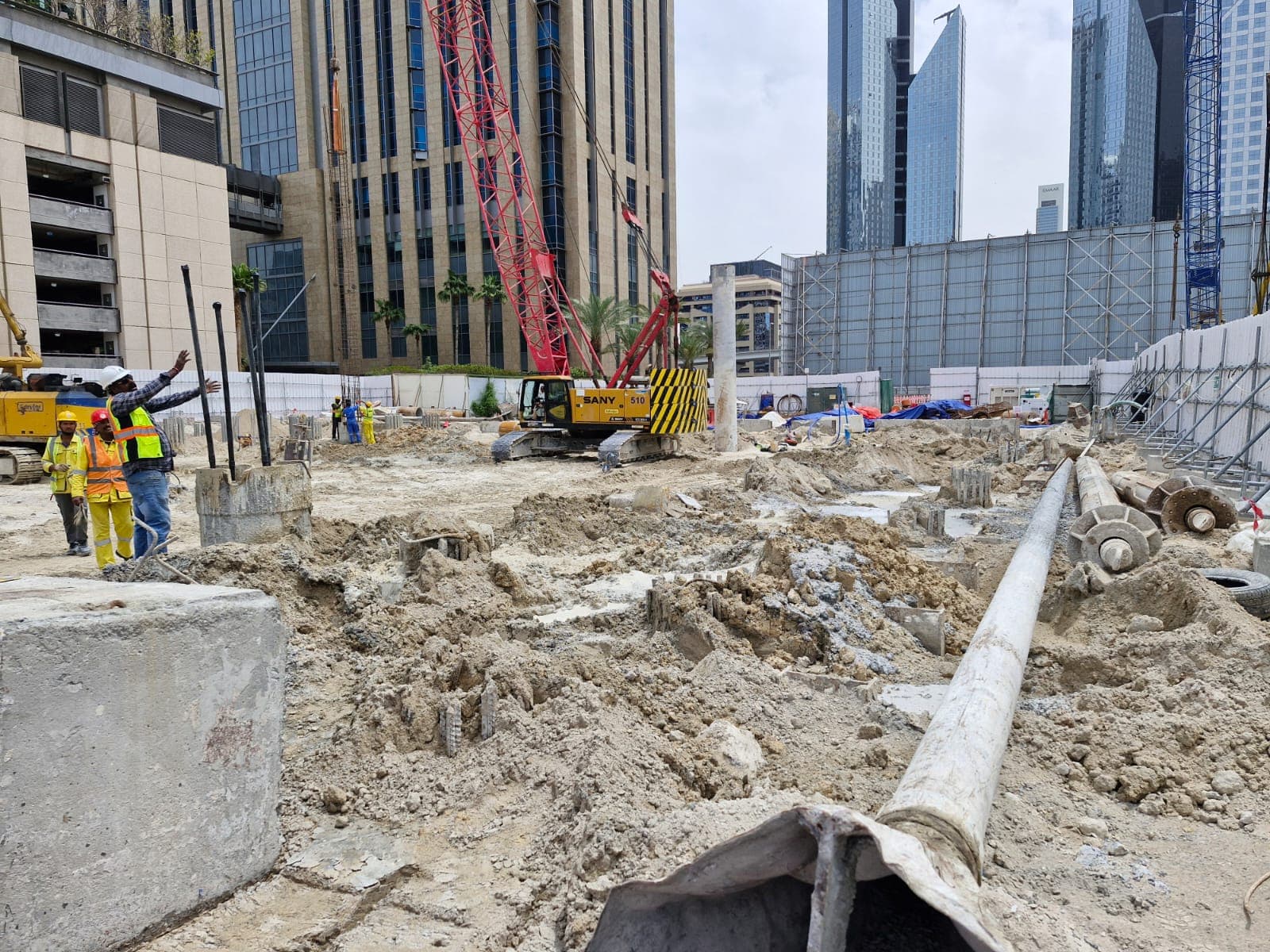 Trump Tower construction site, Land Department inspection photo 2, 27 April 2026