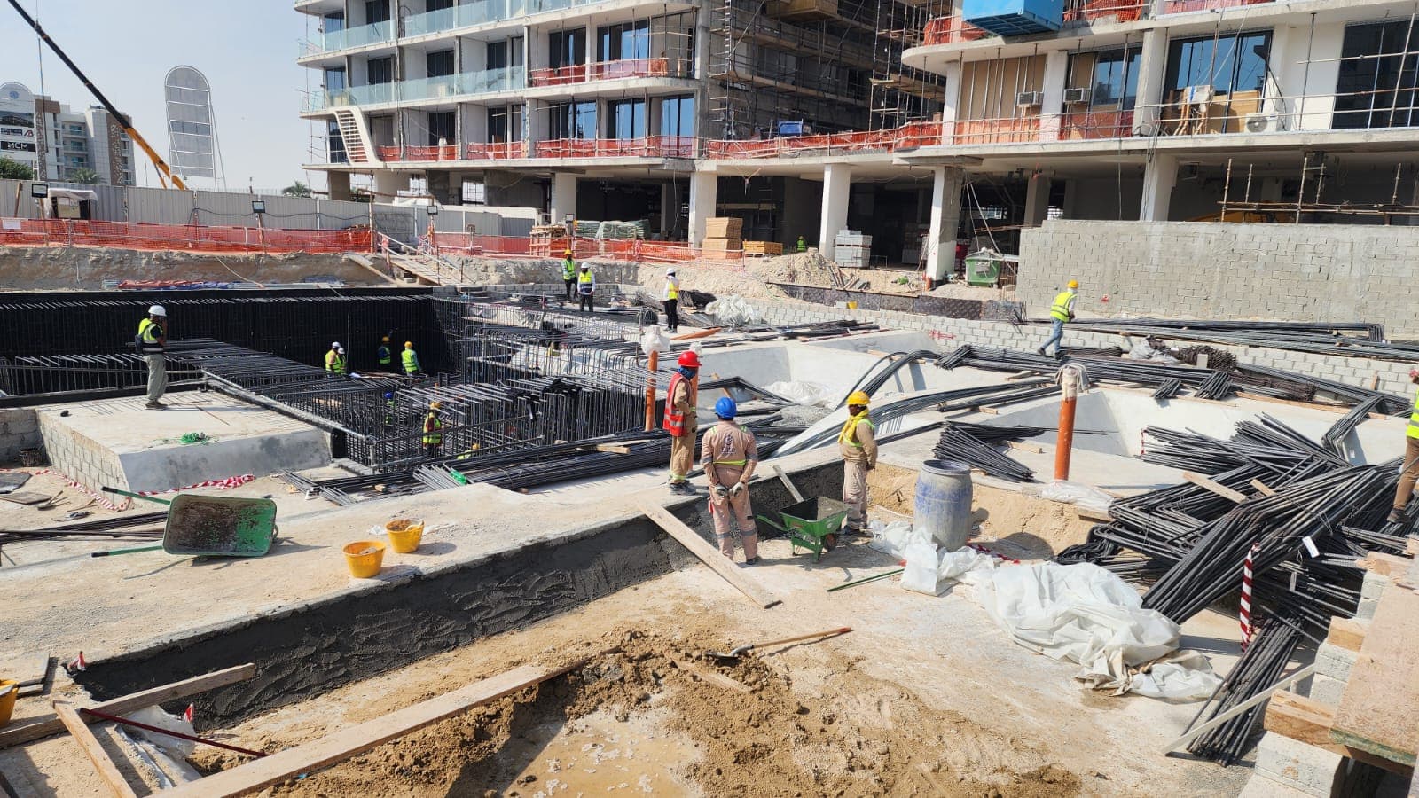 Aero 1 construction site, Land Department inspection photo 3, 15 January 2026