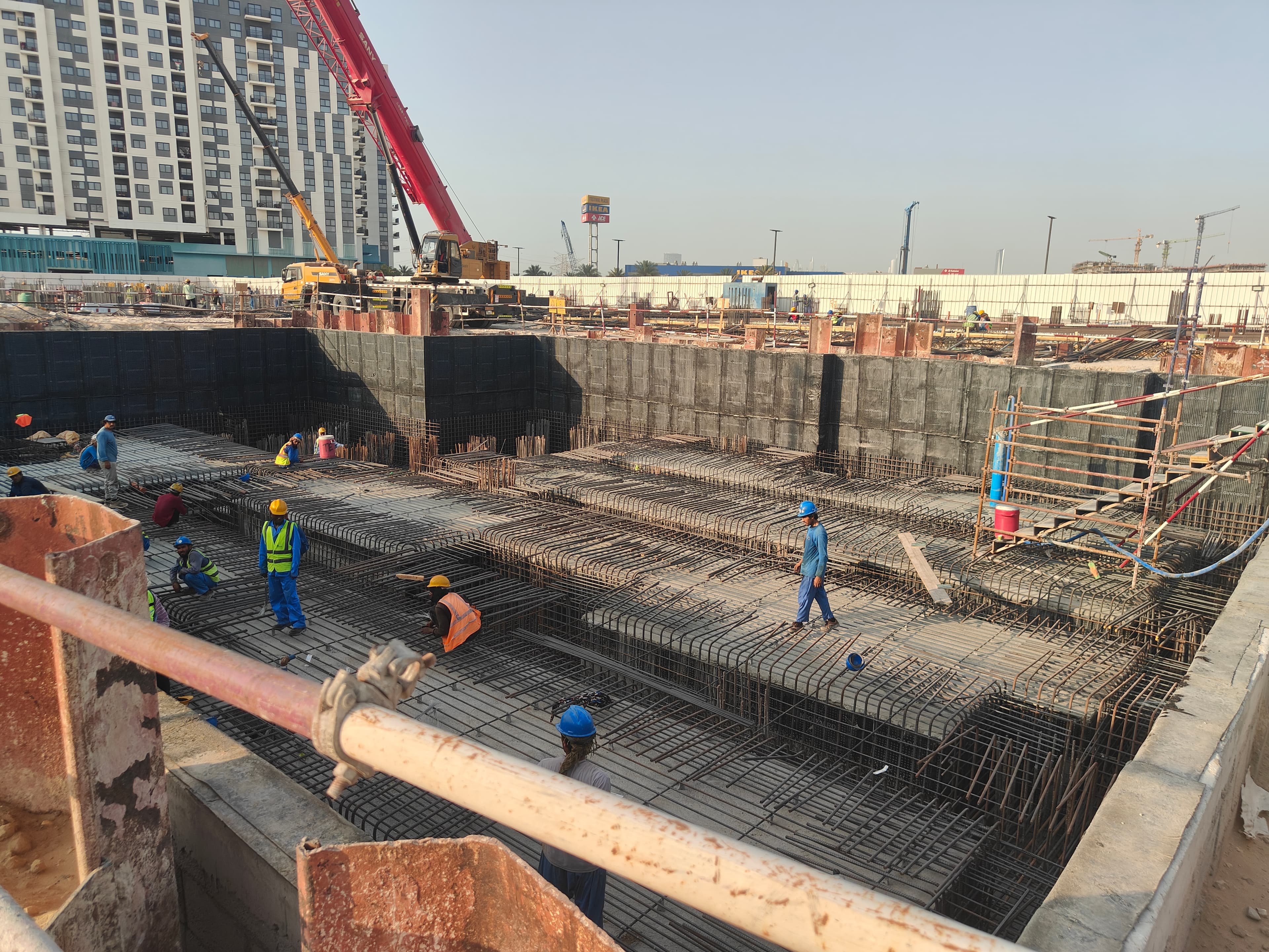 South Garden E construction site, Land Department inspection photo 5, 7 September 2026