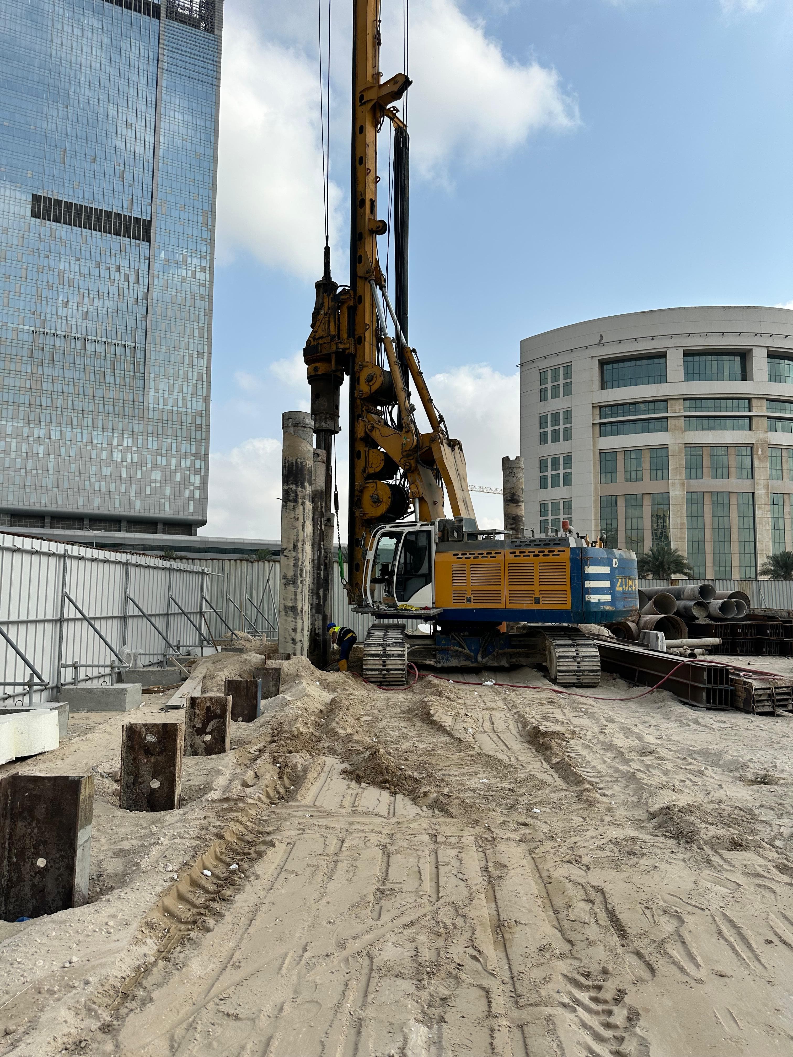 Beverly Grande construction site, Land Department inspection photo 2, 27 March 2027
