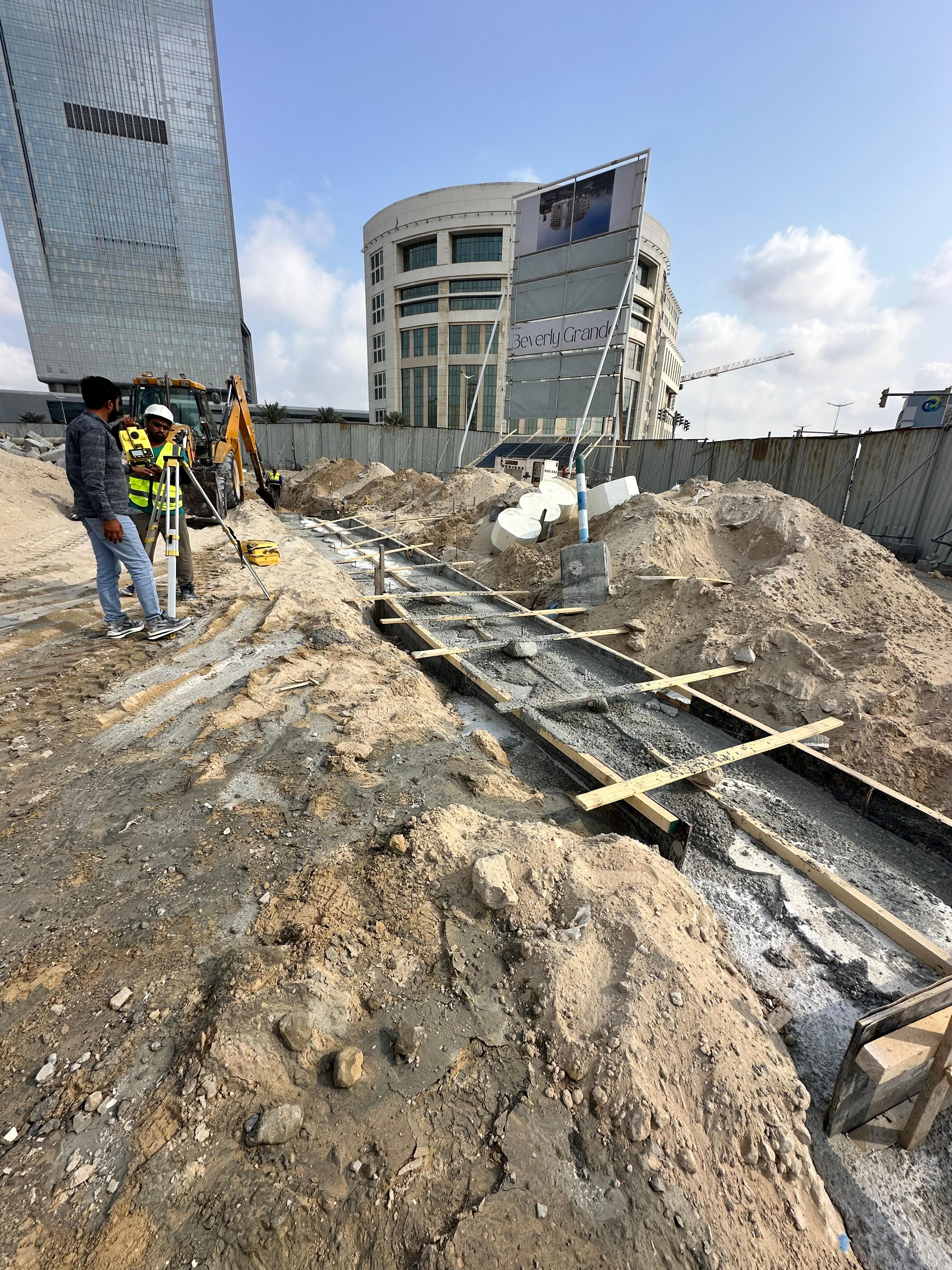 Beverly Grande construction site, Land Department inspection photo 3, 27 March 2027