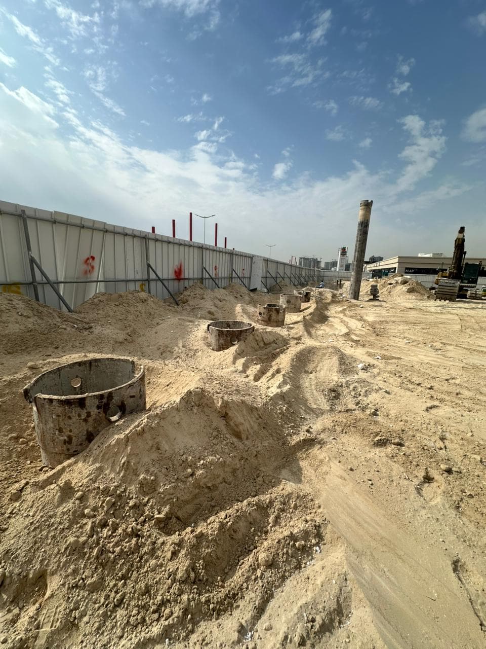 Beverly Grande construction site, Land Department inspection photo 1, 27 March 2027