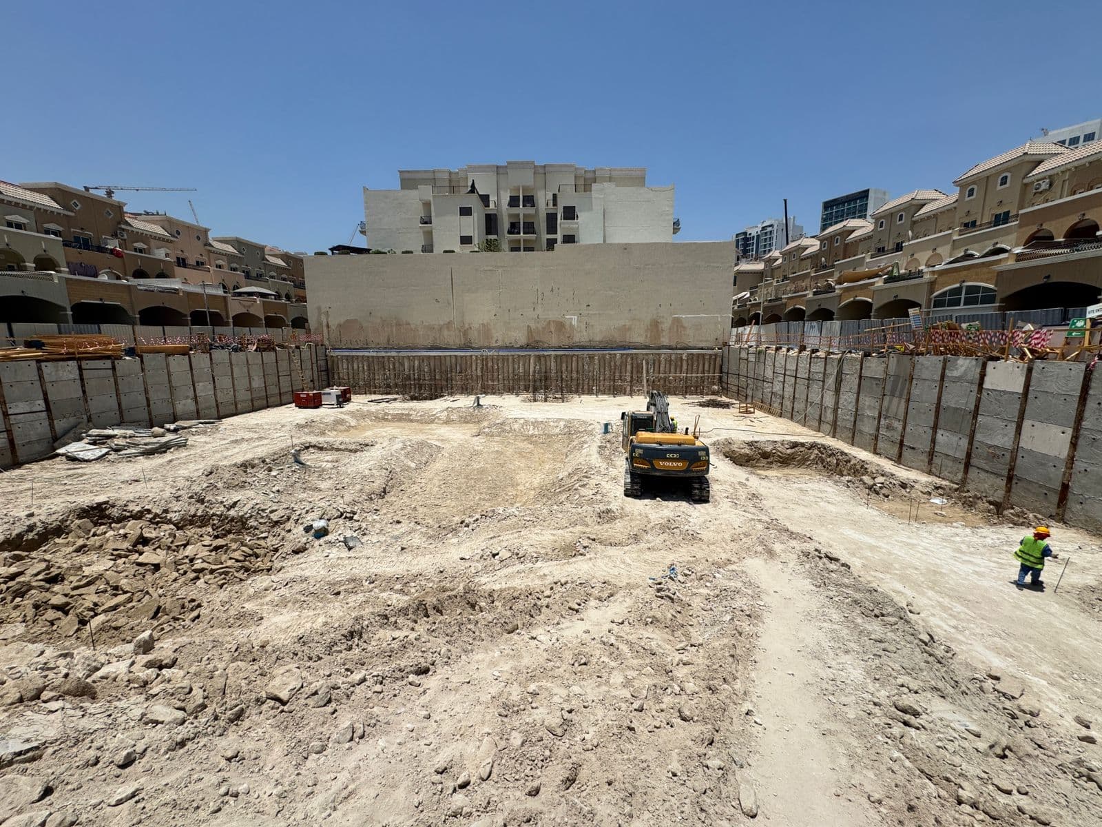 Veda By Aum One Real Estate Development construction site, Land Department inspection photo 5, 2 June 2026
