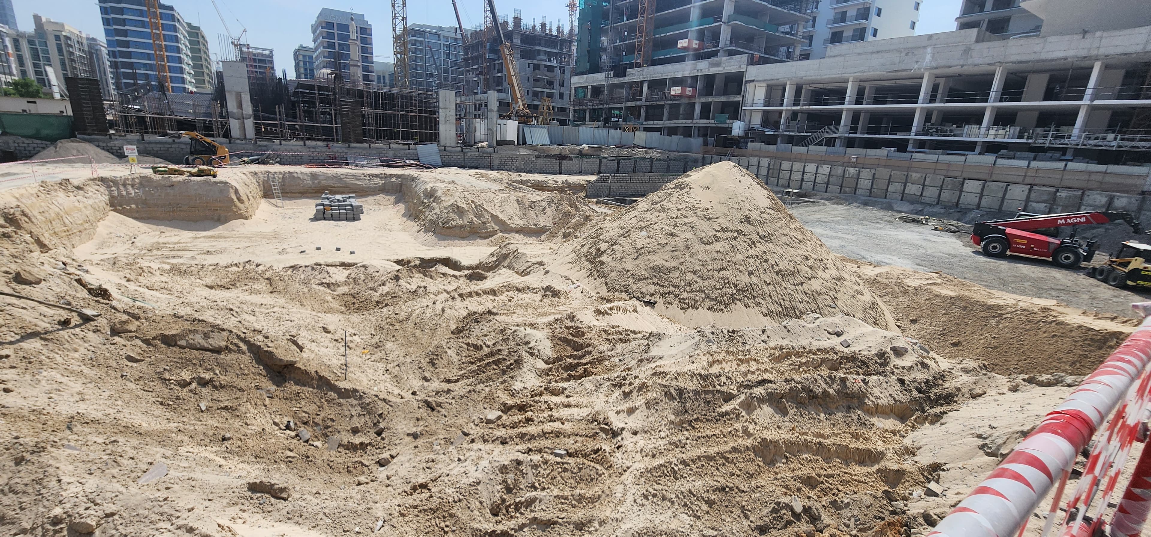 موقع بناء جاد 288، صورة تفتيش الدائرة رقم 2، 27 يوليو 2026