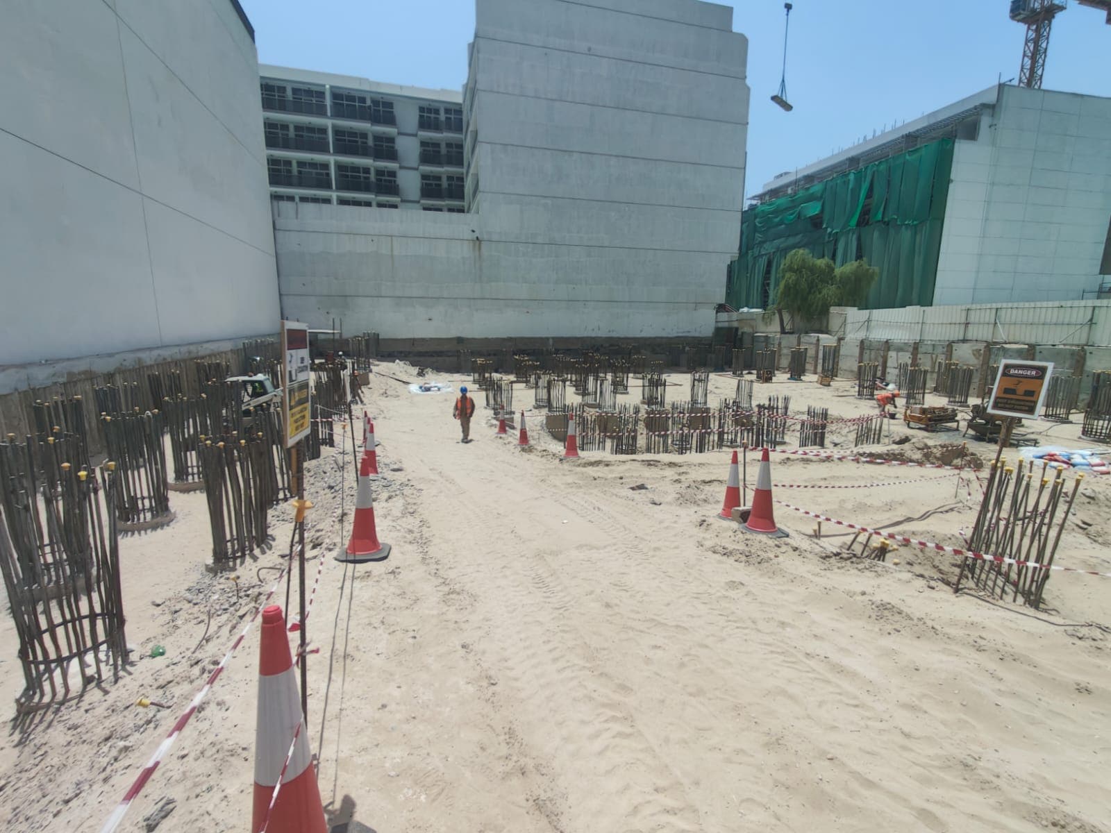 The Weave construction site, Land Department inspection photo 1, 13 August 2026