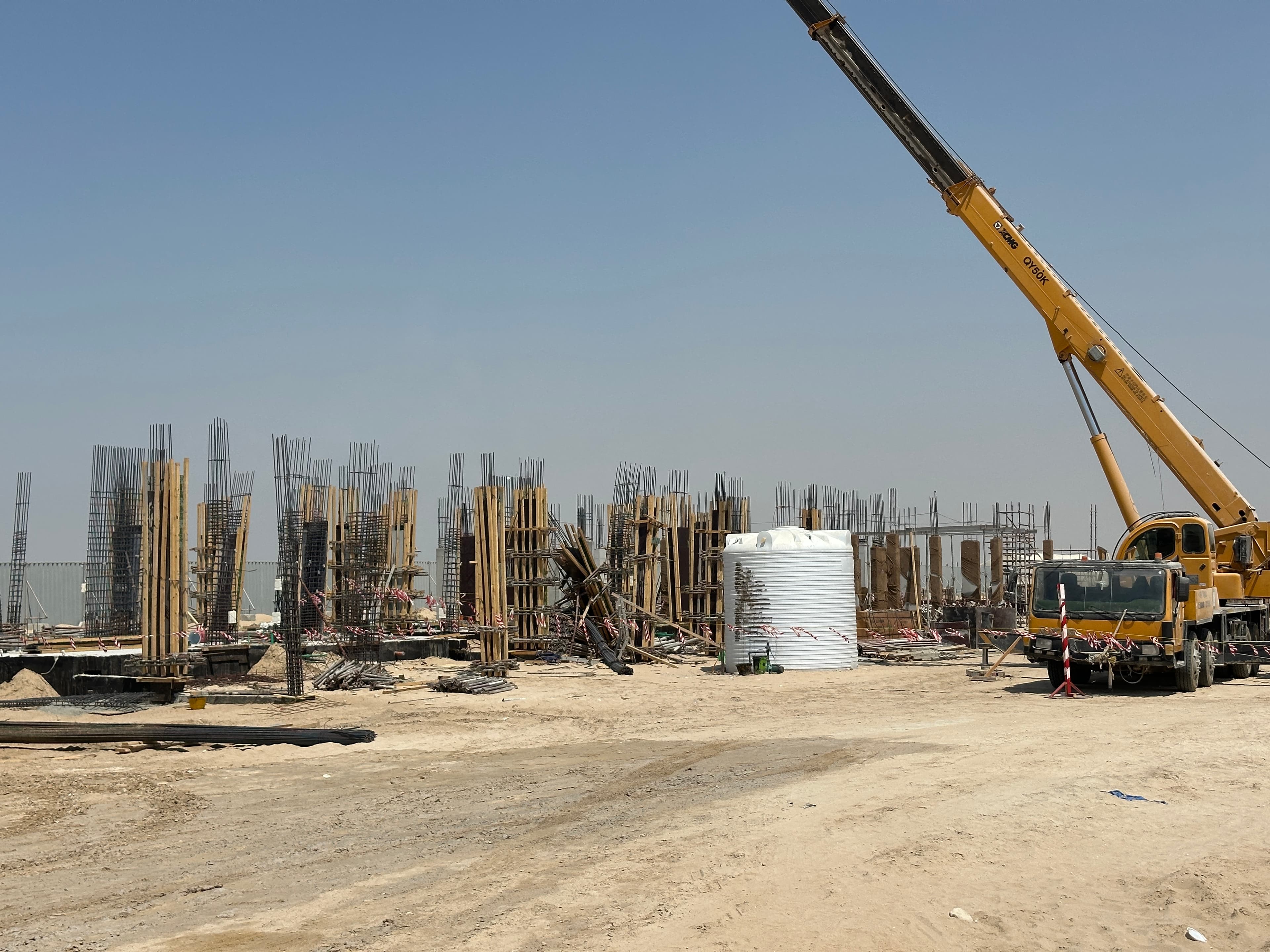 Hayat 3 construction site, Land Department inspection photo 1, 24 September 2026