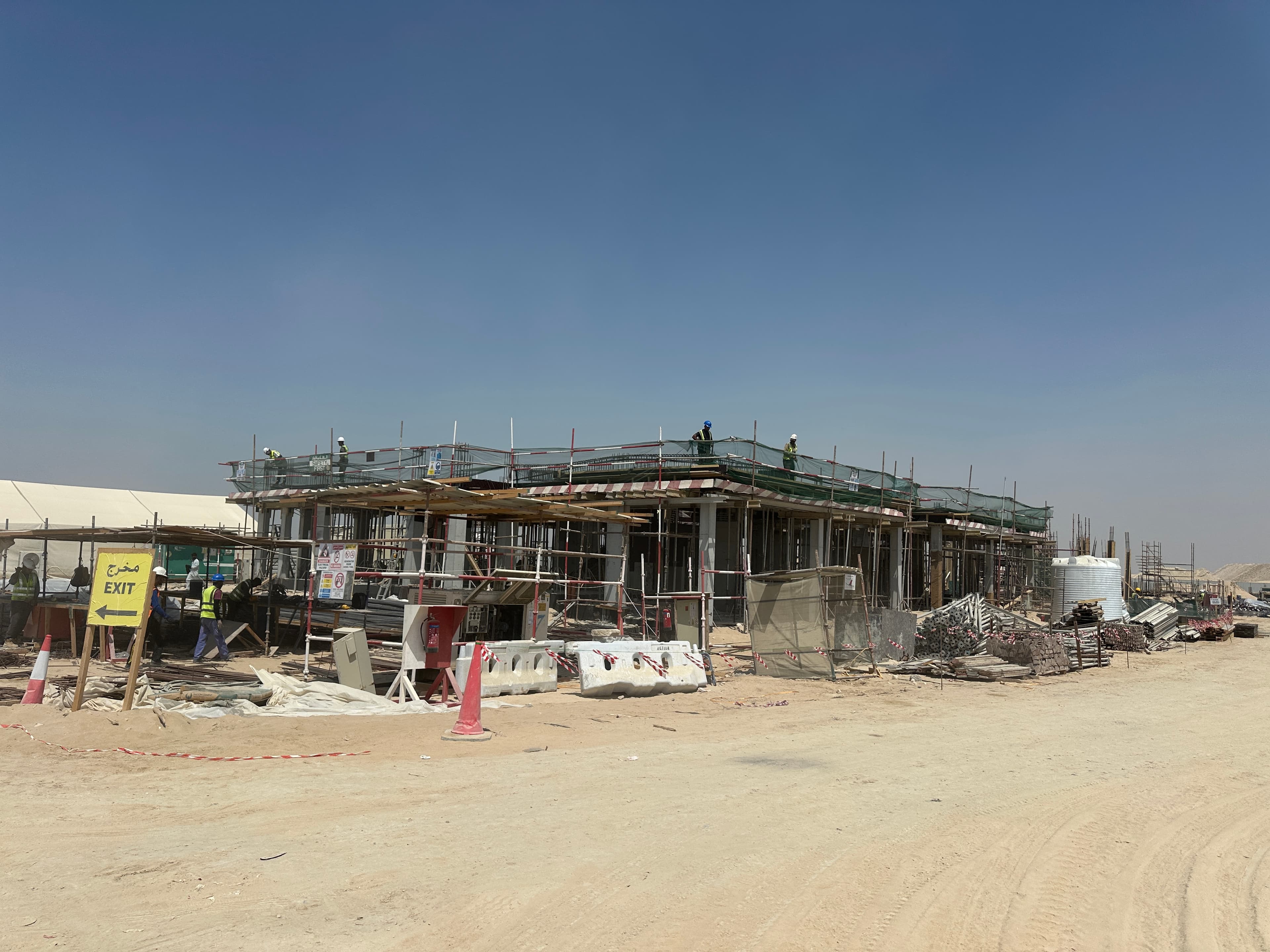 Hayat 4 construction site, Land Department inspection photo 2, 24 September 2026