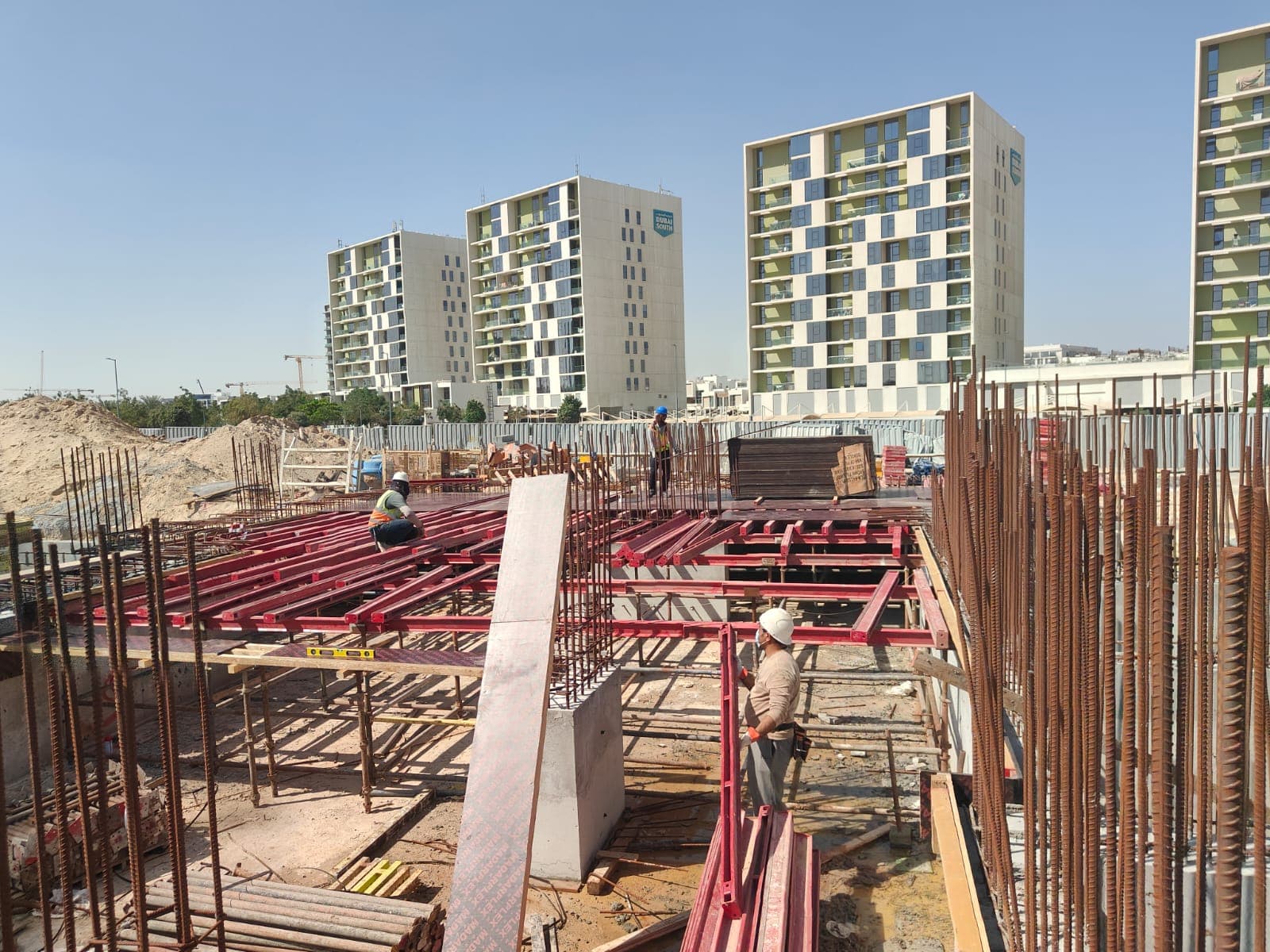 Astra Residences construction site, Land Department inspection photo 4, 26 February 2026