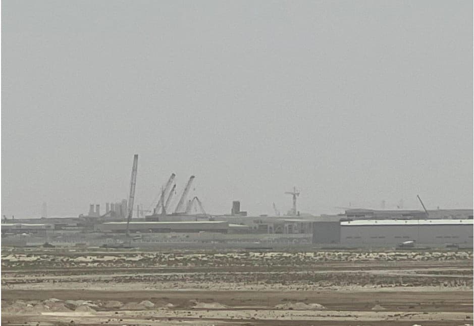 Hayat 5 construction site, Land Department inspection photo 2, 26 March 2026