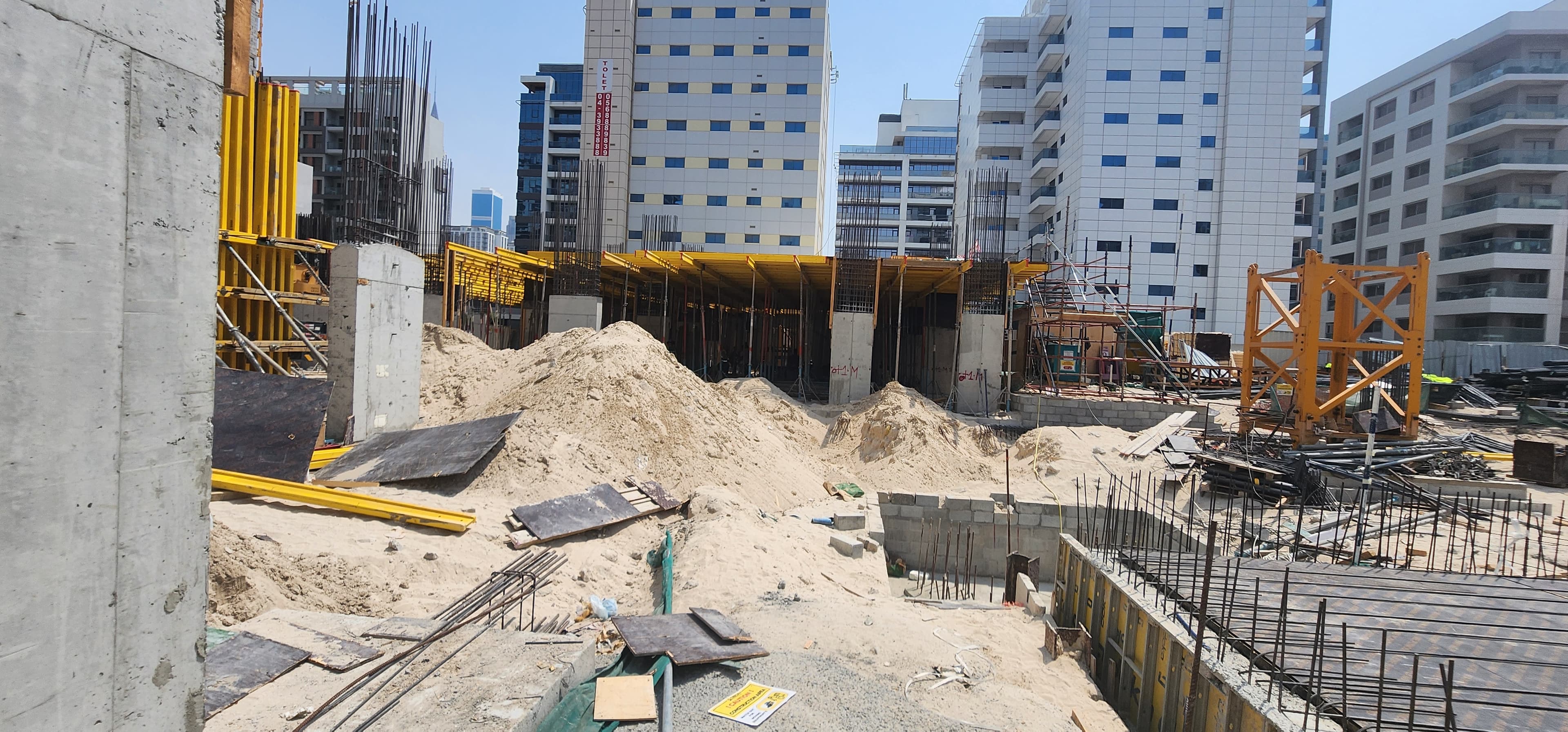 Evergrin House 2 construction site, Land Department inspection photo 3, 21 July 2026