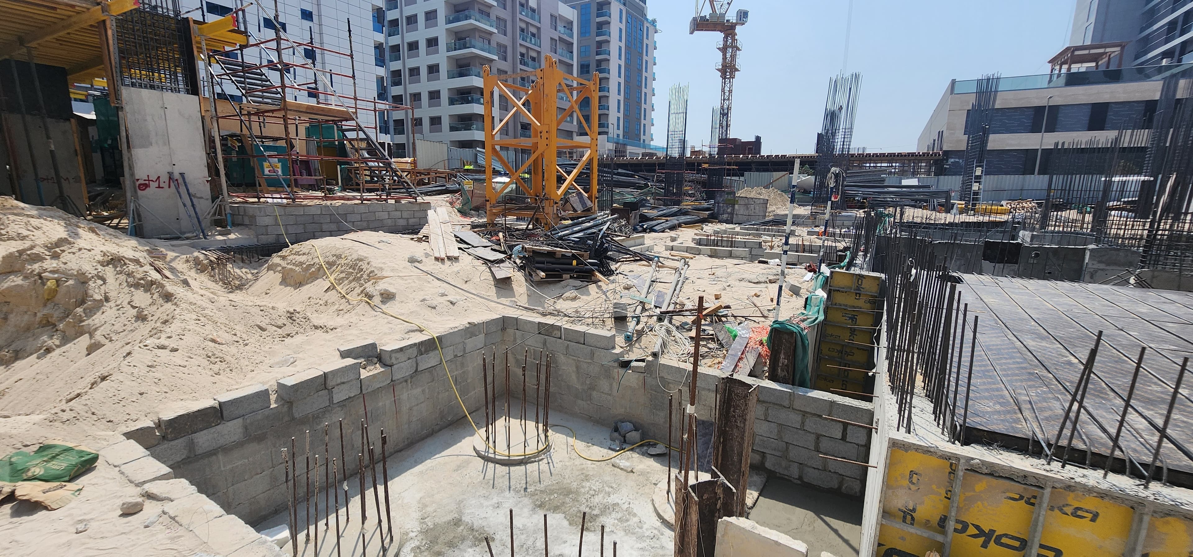 Evergrin House 2 construction site, Land Department inspection photo 1, 21 July 2026