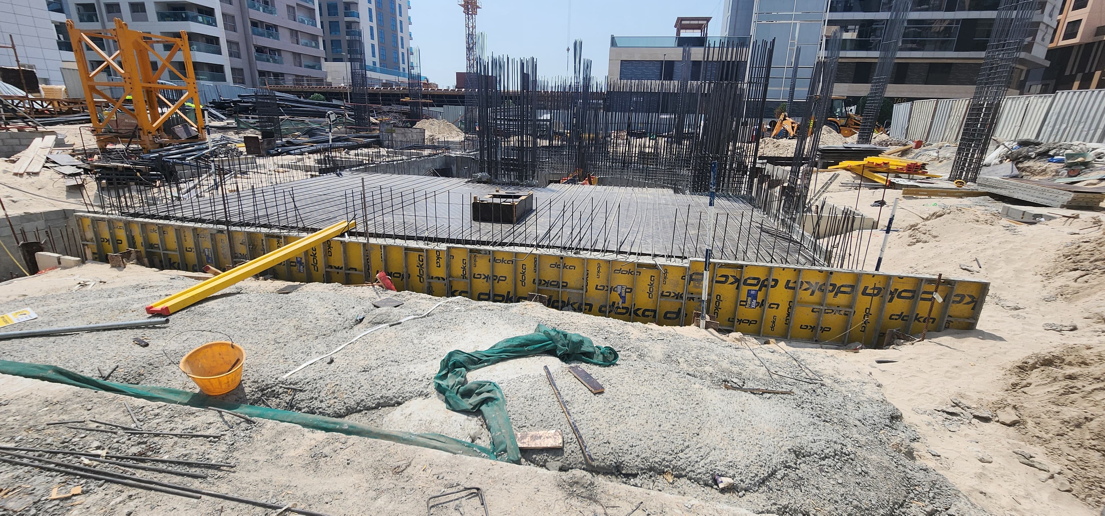 Evergrin House 2 construction site, Land Department inspection photo 2, 21 July 2026