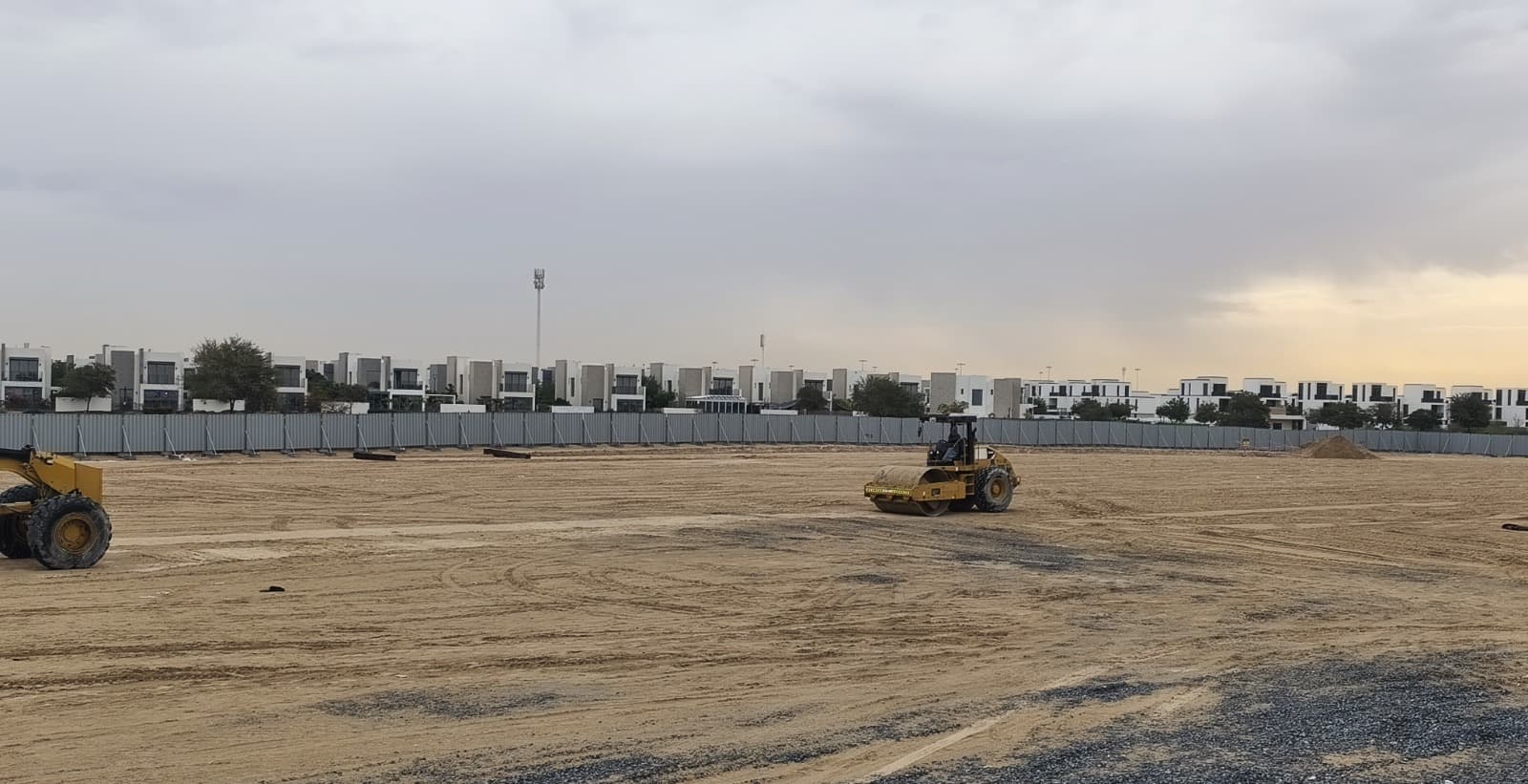 Golf Hills construction site, Land Department inspection photo 1, 13 March 2026