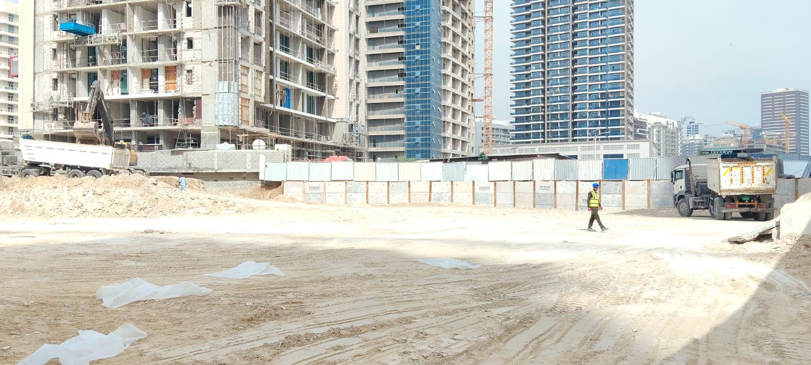 Verde By Vision construction site, Land Department inspection photo 1, 14 April 2026