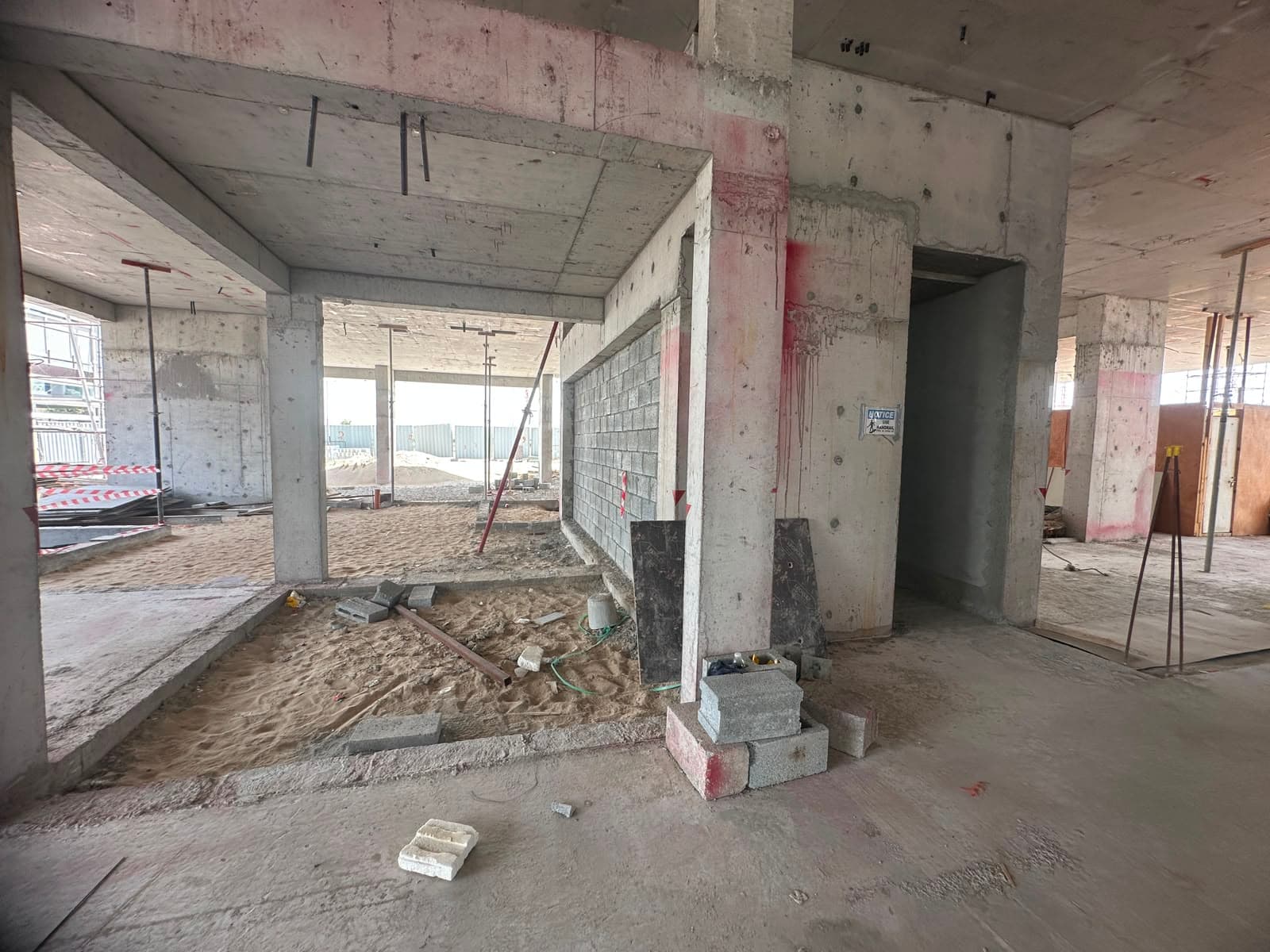 Grosvenor House construction site, Land Department inspection photo 3, 13 August 2026