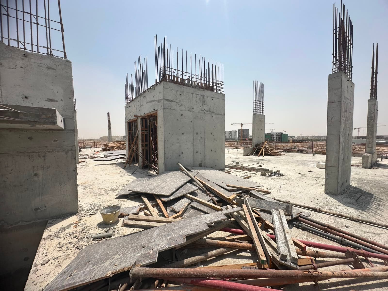 Grosvenor House construction site, Land Department inspection photo 6, 13 August 2026