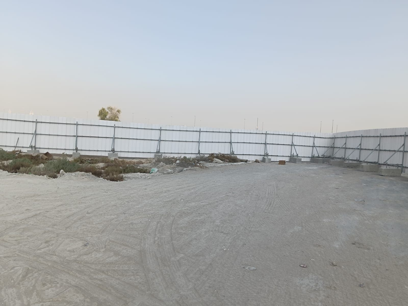 Sawa Residences construction site, Land Department inspection photo 1, 9 September 2026